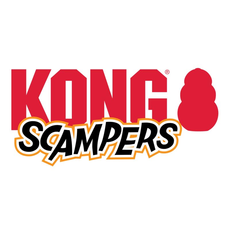 KONG Scampers panda rojo diseñado para aventuras de juego dinámico.