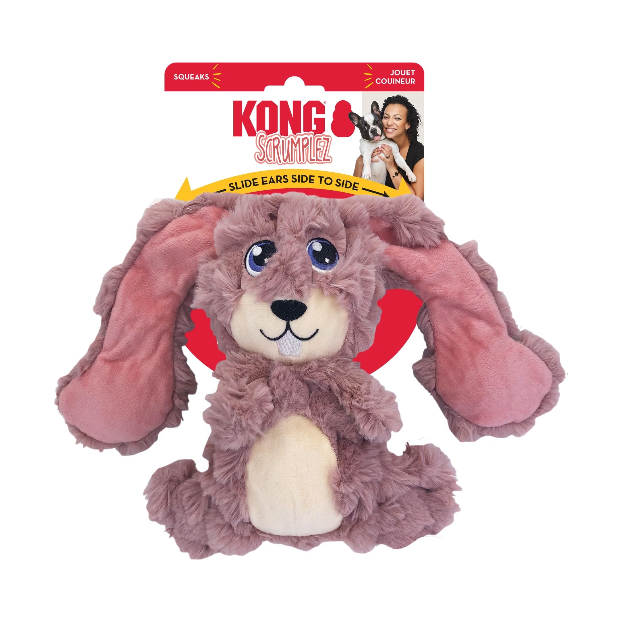 KONG Scrumplez Durabilidad y Comodidad, pensado para juego prolongado