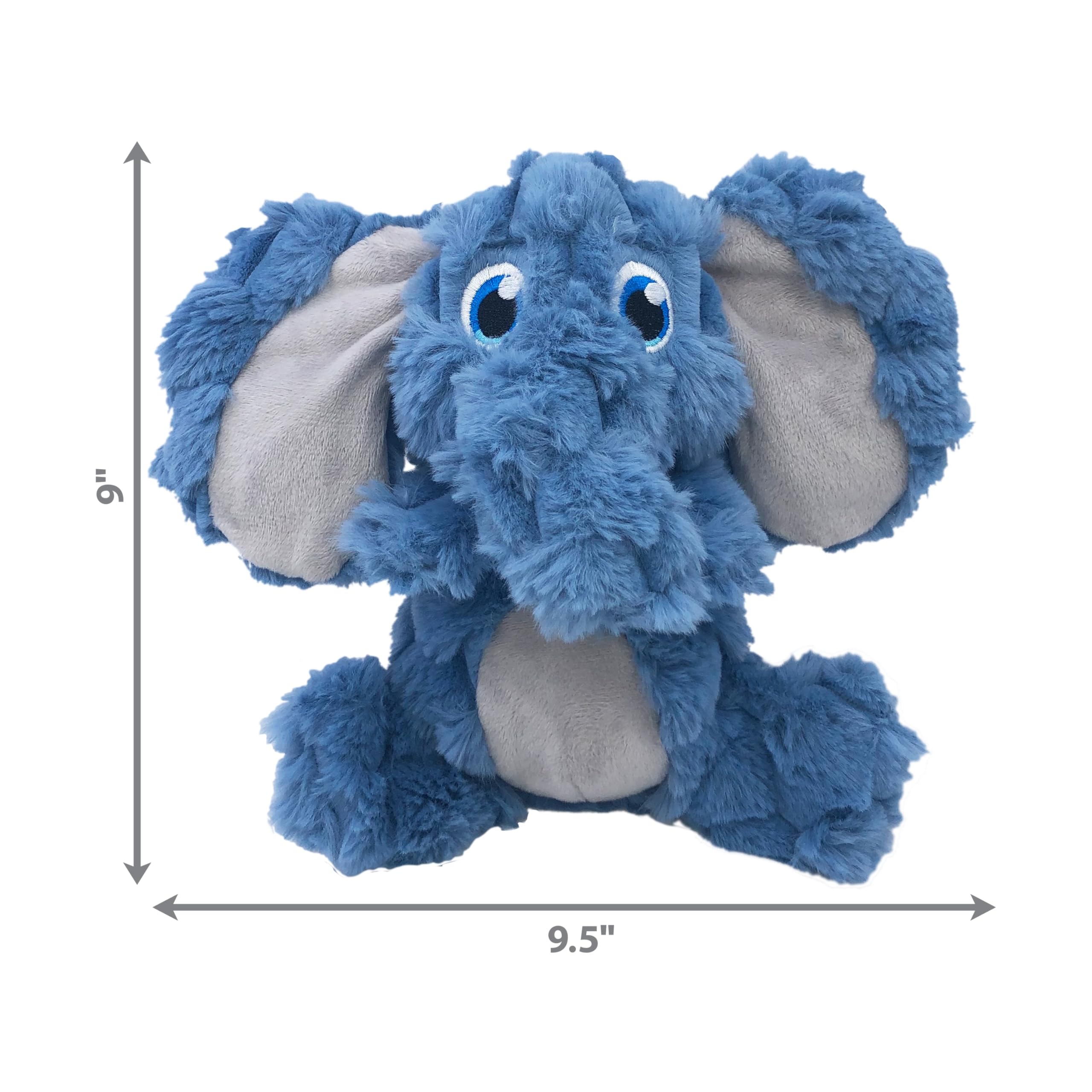 KONG Scrumplez Elephant Md, diseño adaptable para perros de distintos tamaños.