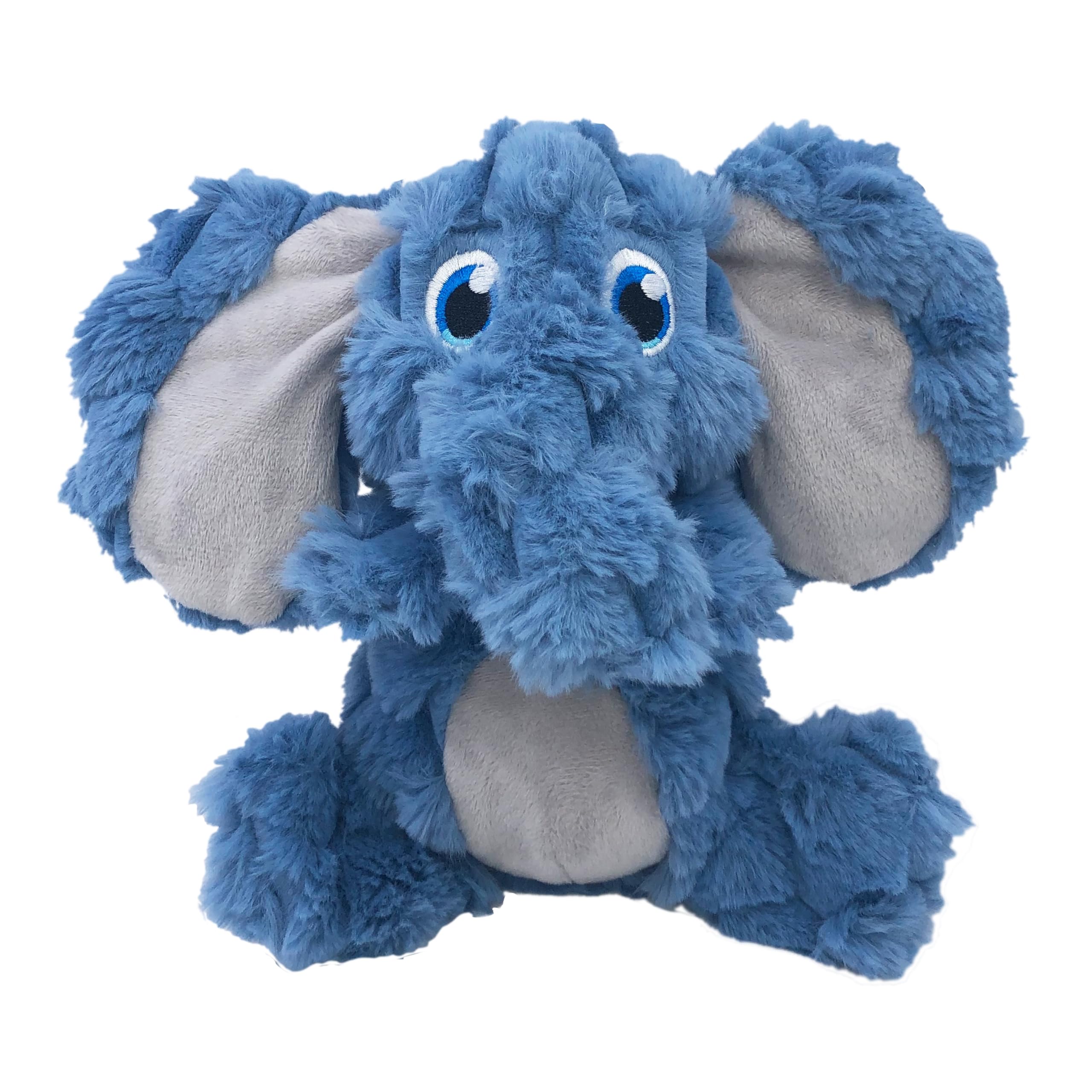KONG Scrumplez Elephant Md, orejas sonoras para juego interactivo.