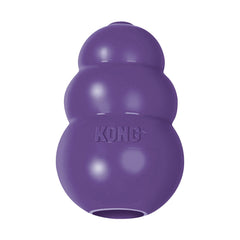 KONG Senior: juguete de goma natural para perros mayores, suave para dientes y encías.