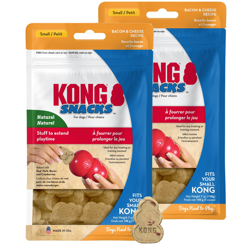 KONG Snacks variedad de sabores 2-pack para recompensas durante el juego