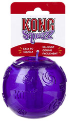 KONG Pelota Squeezz resistente, ideal para uso interior o exterior