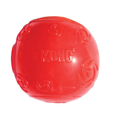KONG Squeezz Ball XL, balón de fútbol, lanzamientos cortos con emoción.