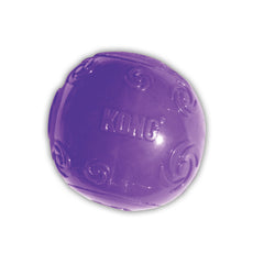 KONG Squeezz Ball XL, mancuerna, mordidas seguras y divertidas.