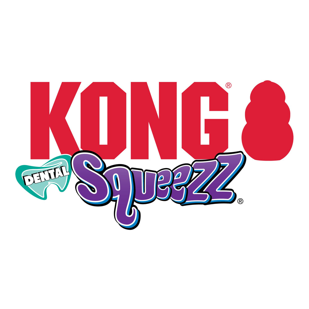 KONG Squeezz Dental Stick, diseño para masticacion diario, ideal para sesiones de entrenamiento.