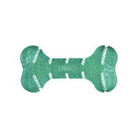 KONG Squeezz, hueso dental texturizado, favorece la limpieza dental durante el juego.
