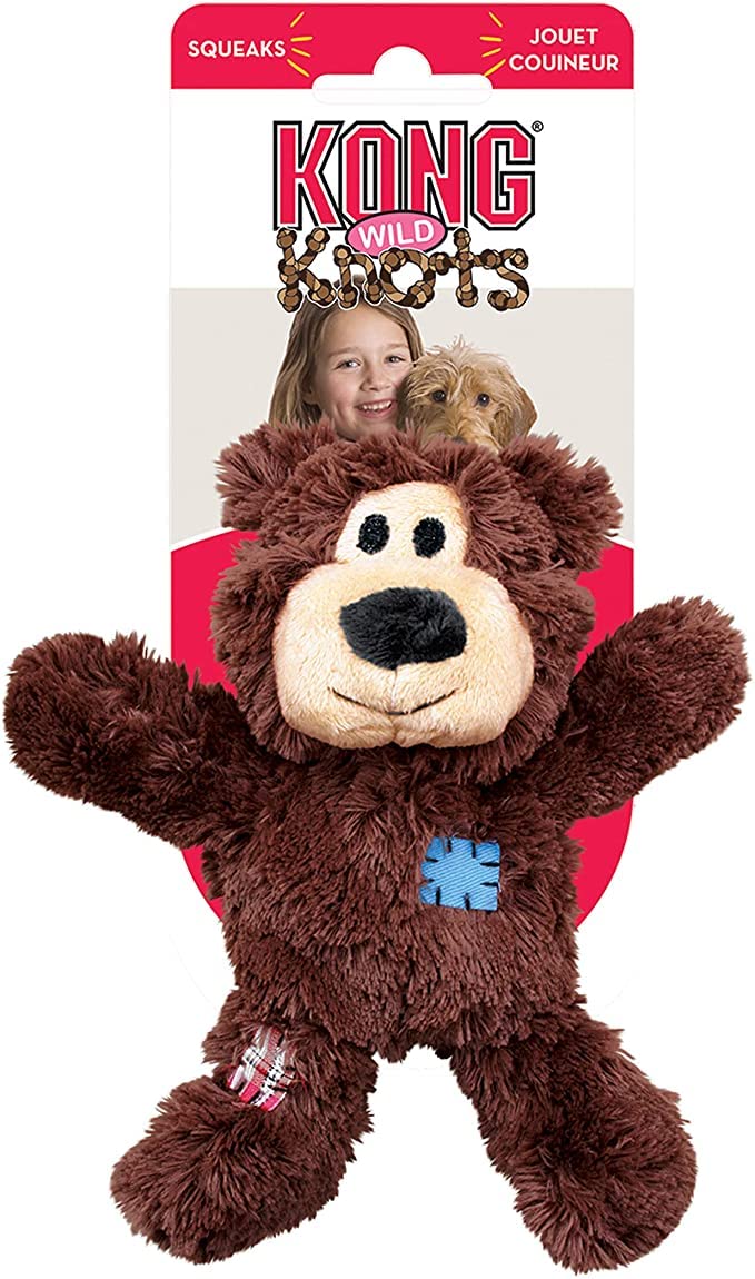 KONG Wild Knots Bears ideal para juego diario y compañía.
