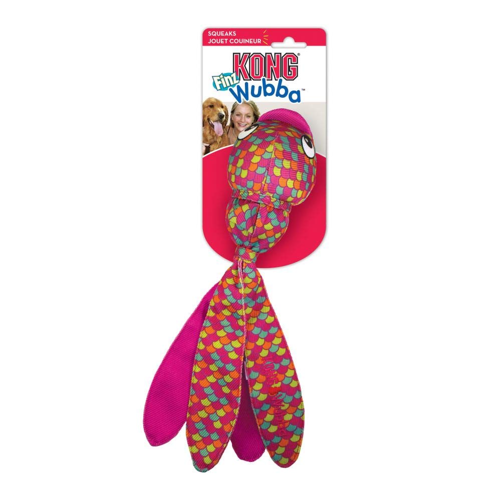 KONG Wubba Finz diseño aerodinámico para lanzamientos más largos.
