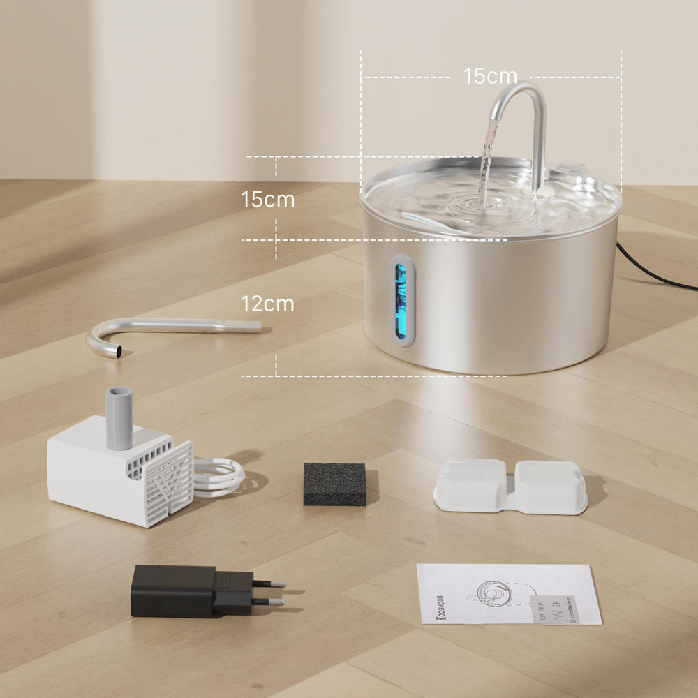 KOOGMOON capacidad de 2.2 L con grifo práctico.