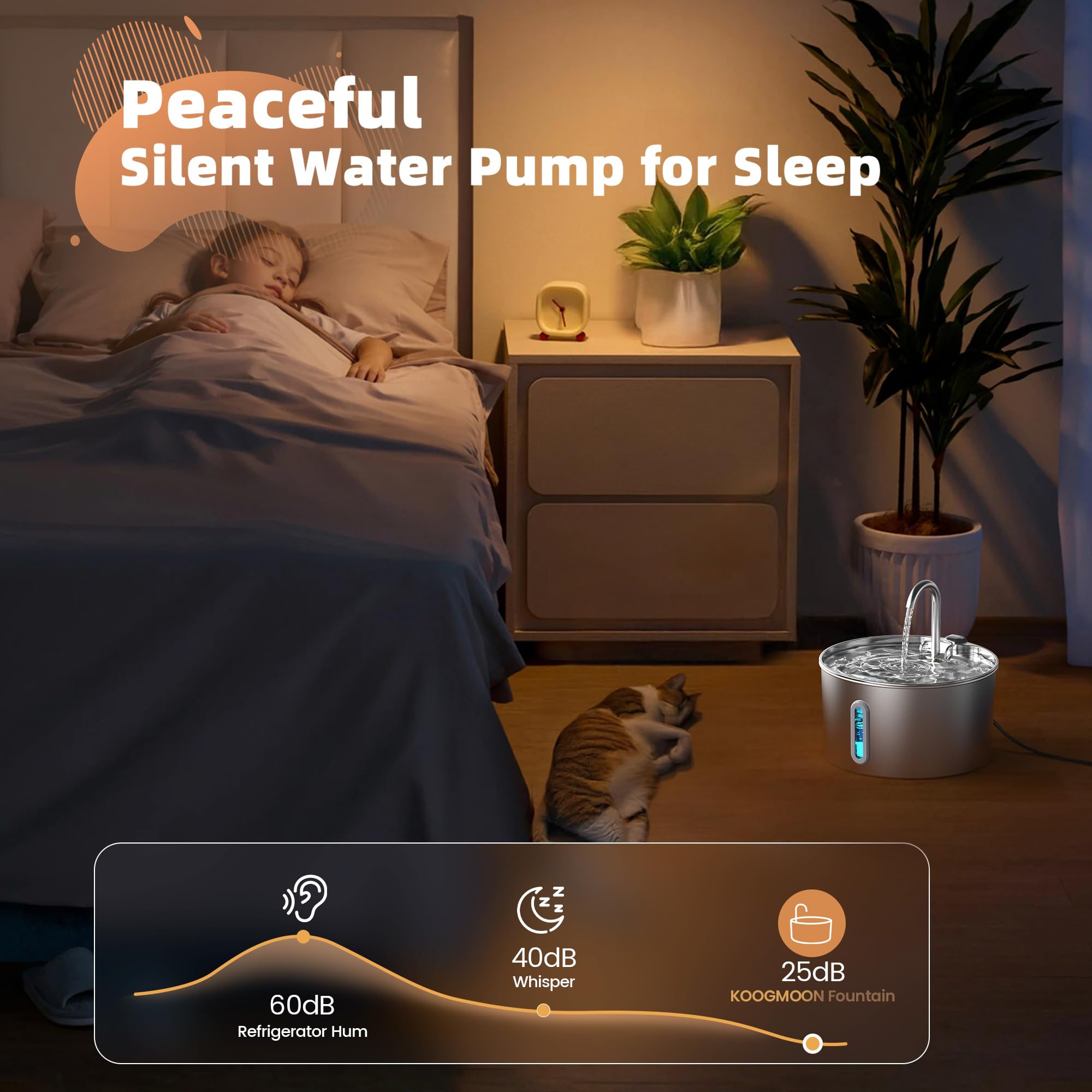 KOOGMOON diseño automático con recirculación para agua fresca.