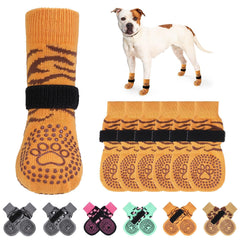 KOOLTAIL calcetines antideslizantes para perros, mayor agarre en suelos lisos.