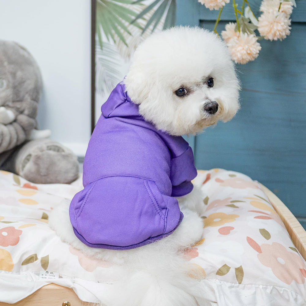 KOOLTAIL Basic Dog Hoodie, lavado a máquina para cuidado sencillo.