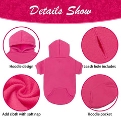 KOOLTAIL Basic: sudadera con bolsillo práctico para snacks y llaves.