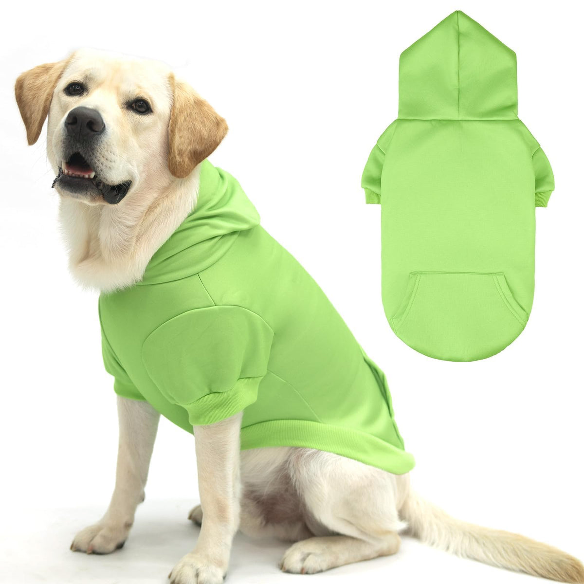 KOOLTAIL sudadera para perros vista frontal, cómodo y cálido para paseos.