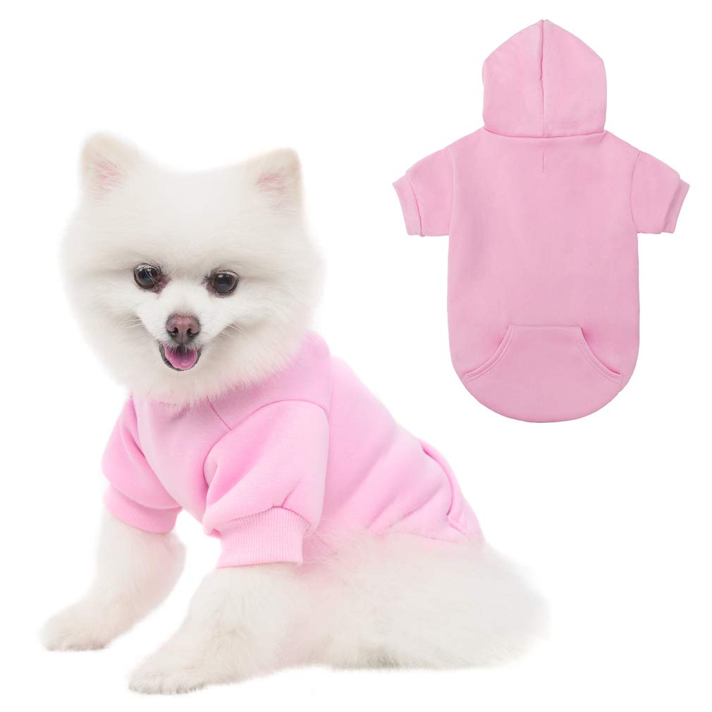 KOOLTAIL Basico sudadera para perro capucha frontal, ideal para paseos fríos.