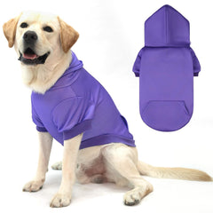 KOOLTAIL sudadera para perro con capucha, suave y cálida para paseos en invierno