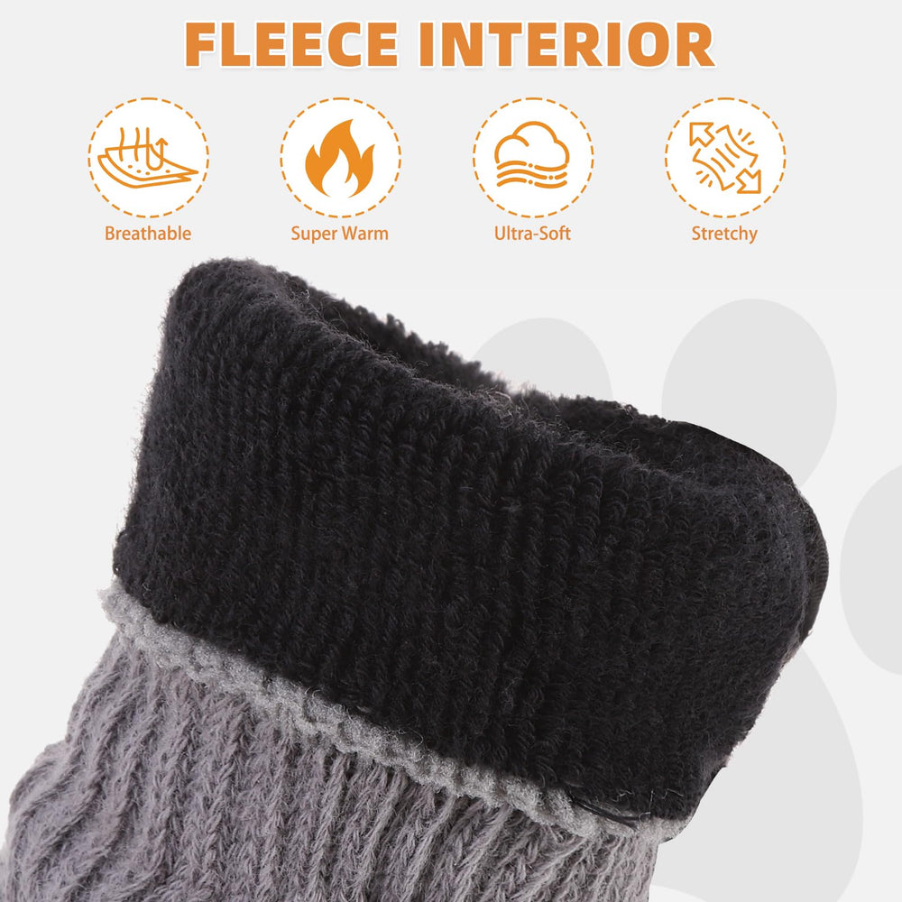 KOOLTAIL botas-perros-forro-afelpado-cálido mantiene el calor durante caminatas.