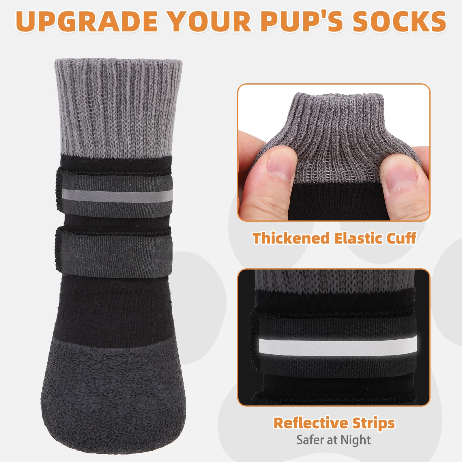 KOOLTAIL botas-perros-neopreno-suela-reforzada protege patas en nieve y terreno áspero.