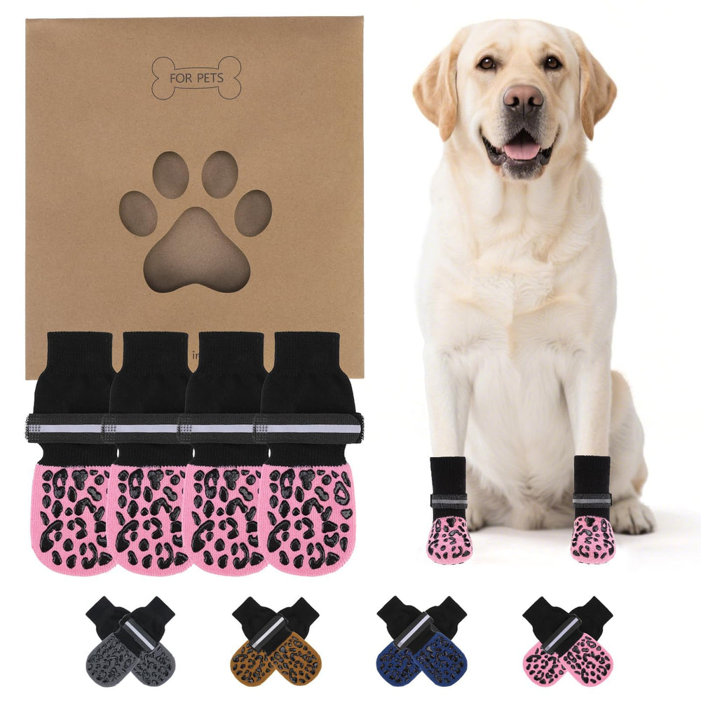 KOOLTAIL calcetines antideslizantes para patas, mejor tracción en pisos resbaladizos.