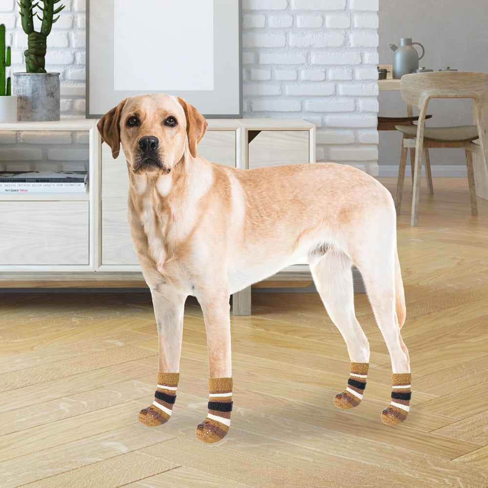 KOOLTAIL calcetines antideslizantes para perro, duraderos y suaves, para paseos cómodos.