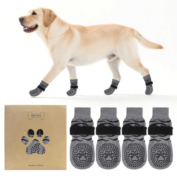 KOOLTAIL calcetines antideslizantes para perro patitas, mayor adherencia en suelos lisos.