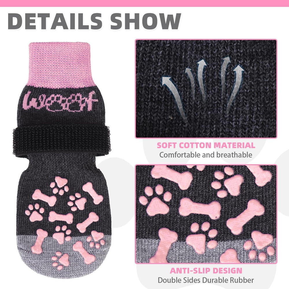 KOOLTAIL calcetines antideslizantes protegiendo patas del pavimento caliente
