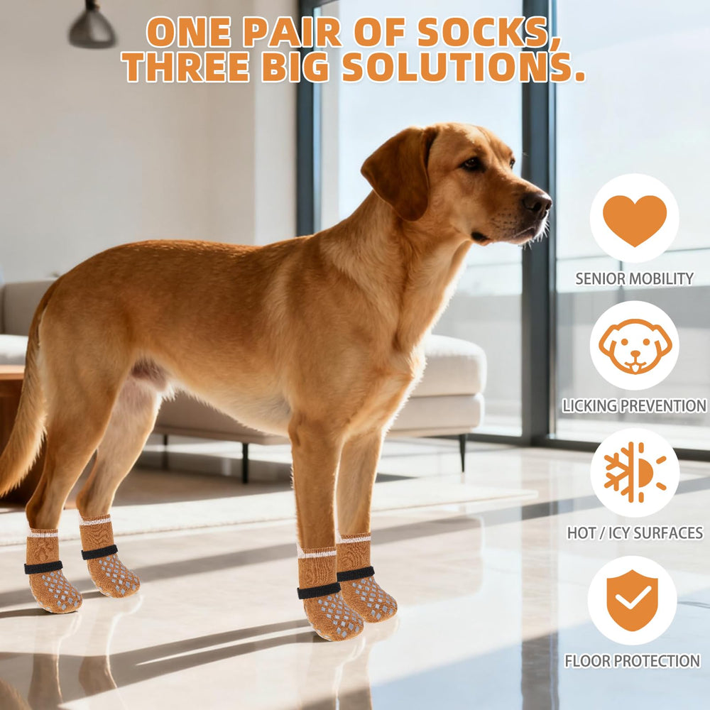 KOOLTAIL calcetines multipropósito para perros pequeños, medianos y grandes.