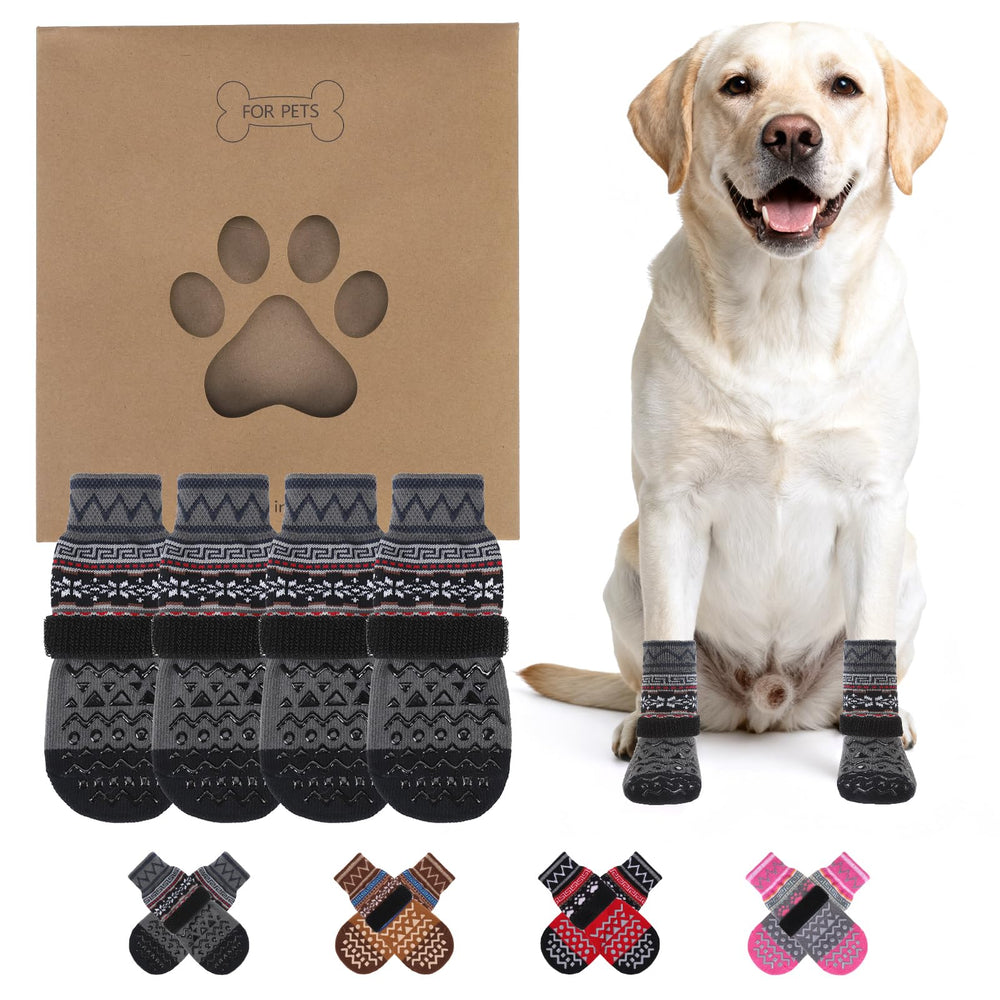 KOOLTAIL calcetines para patas con antideslizante ofrecen agarre en suelos lisos.