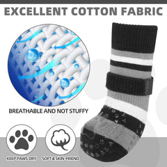 KOOLTAIL calcetines perrunos: tacto suave que protege patas en invierno