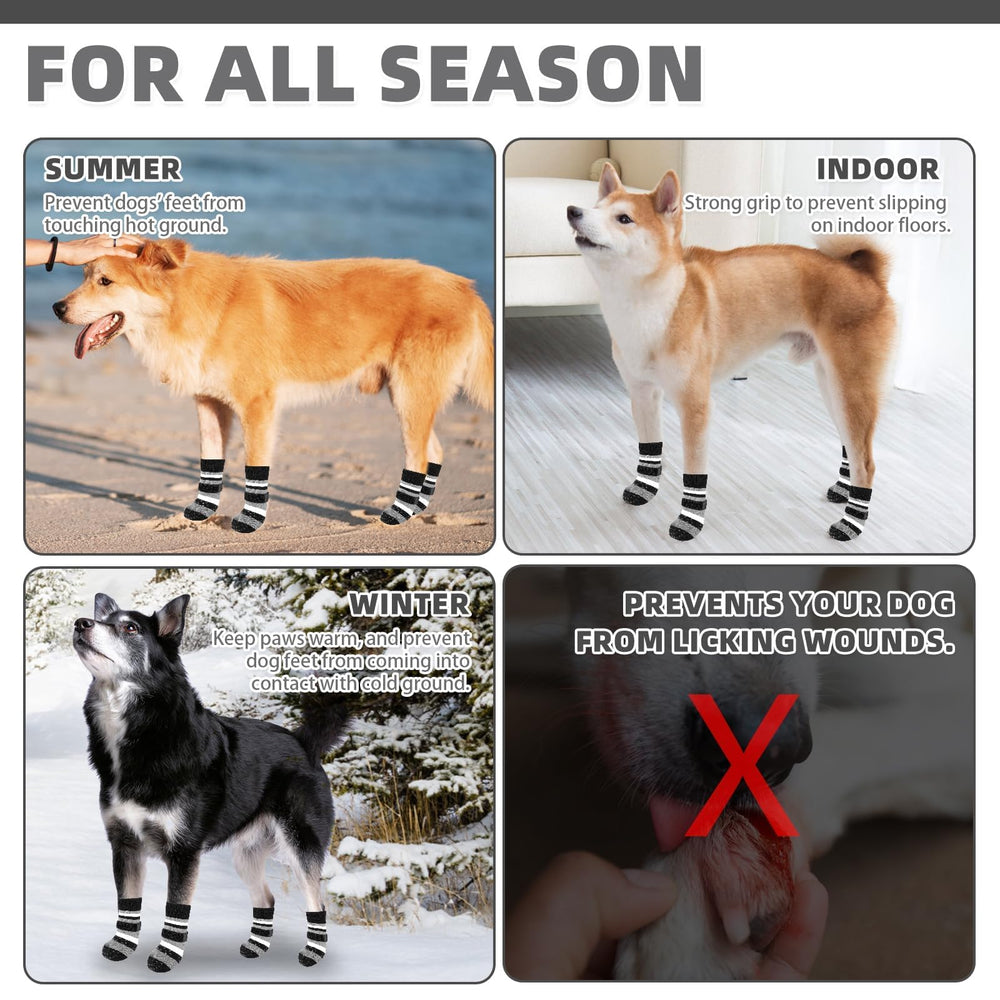 KOOLTAIL calcetines para perros: previenen lamer heridas y rozaduras