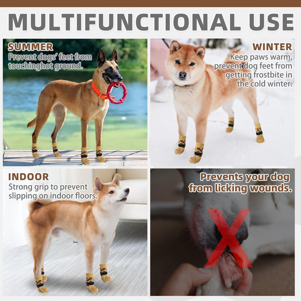 KOOLTAIL calcetines talla mediana para patas de tamaño medio.