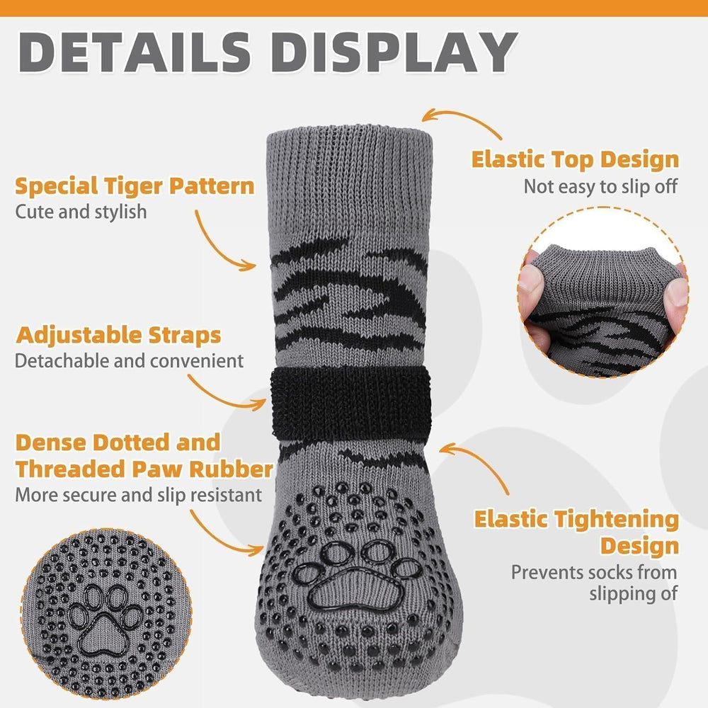 KOOLTAIL calcetines para perros tejido suave algodón poliéster para comodidad