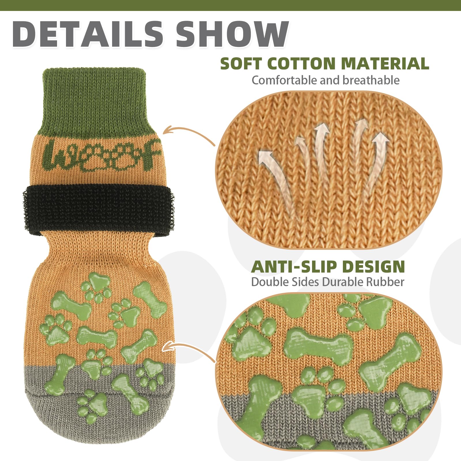 Tejido suave de KOOLTAIL que ofrece comodidad y protección para las patas