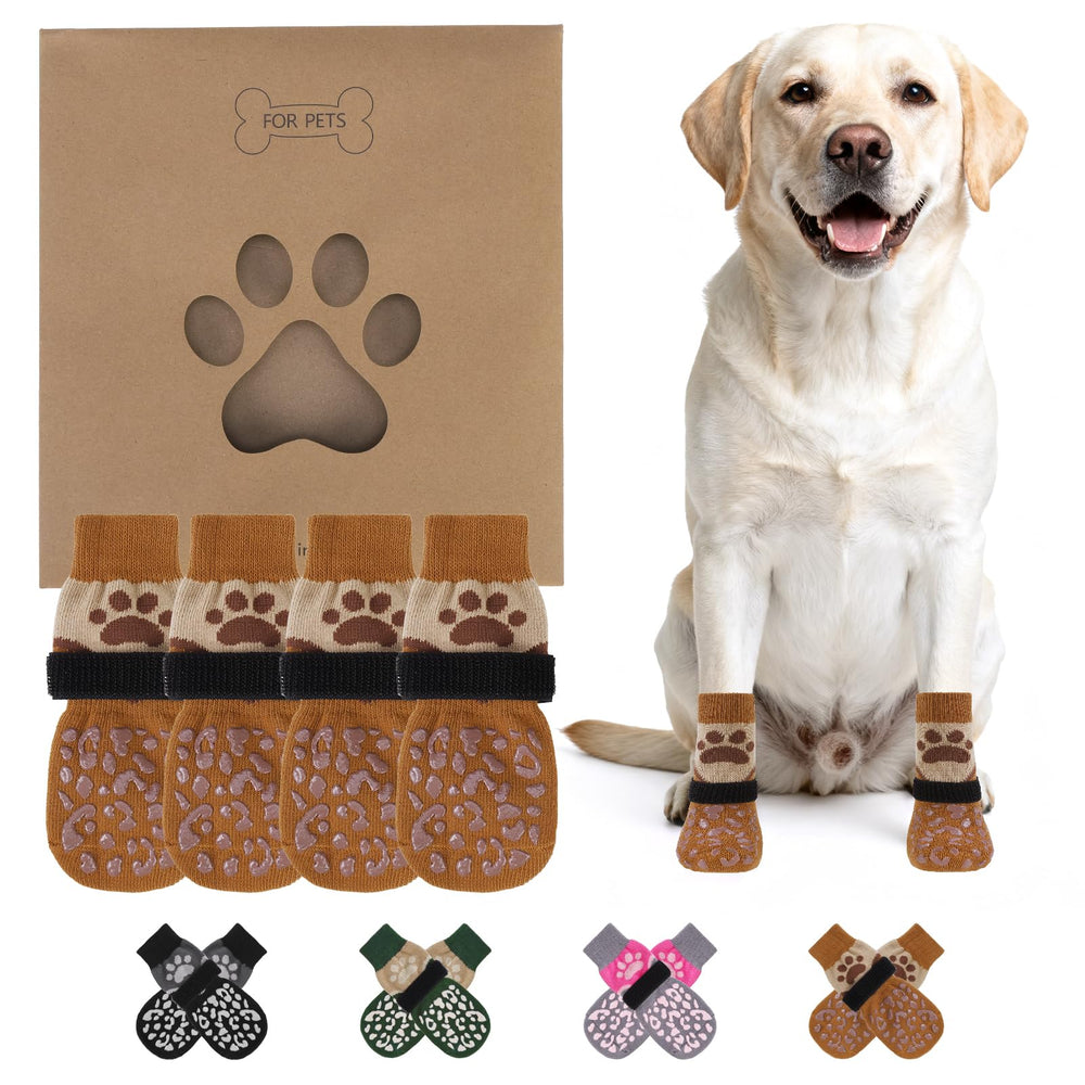 Kooltail calcetines para perros anti deslizante, ideal para suelos de madera