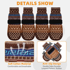 KOOLTAIL calcetines para perros, material cómodo para patas y pelaje