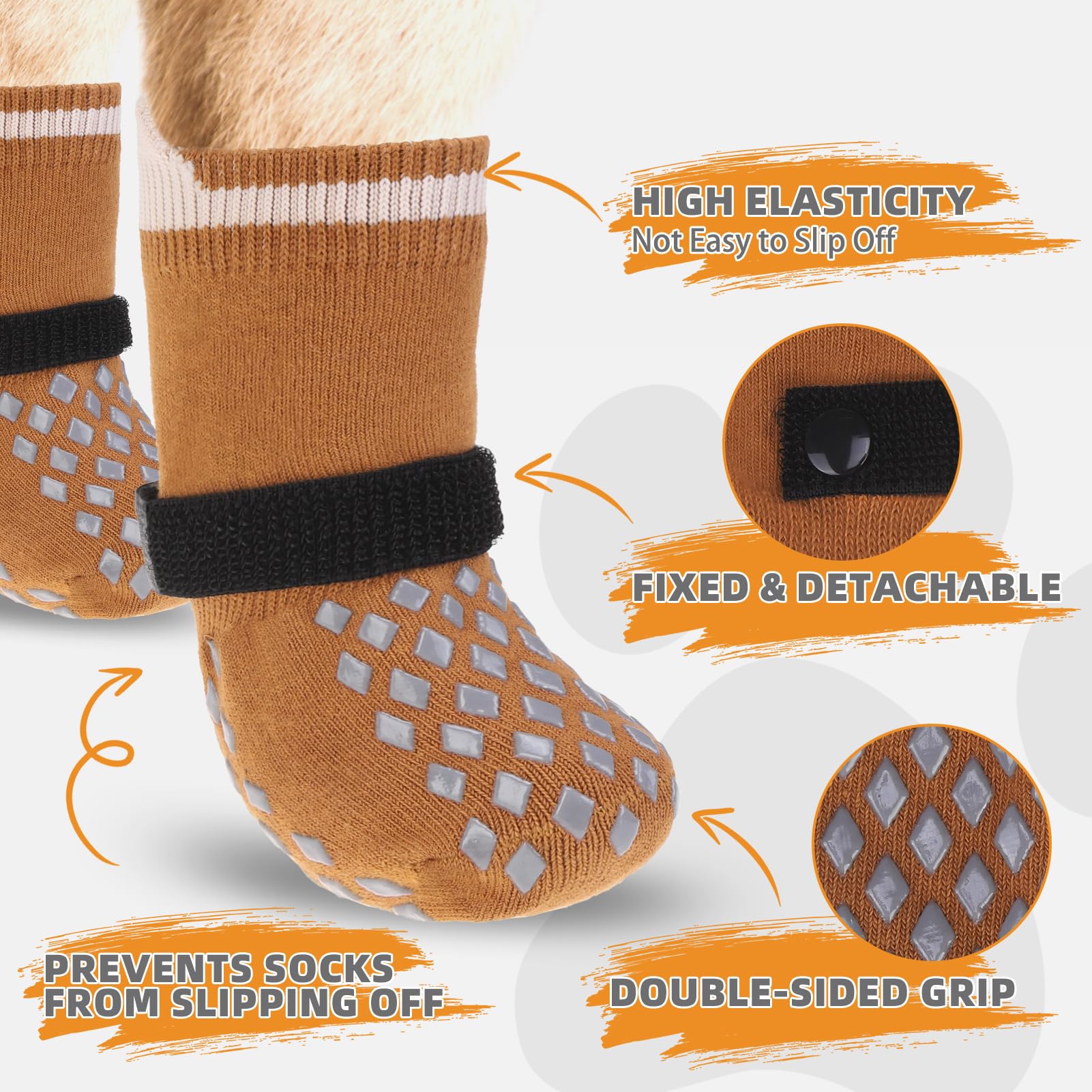 KOOLTAIL calzado de invierno para perros con buena tracción.