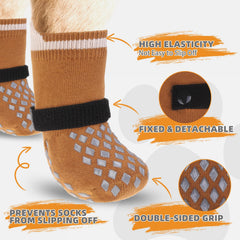 KOOLTAIL calzado de invierno para perros con buena tracción.