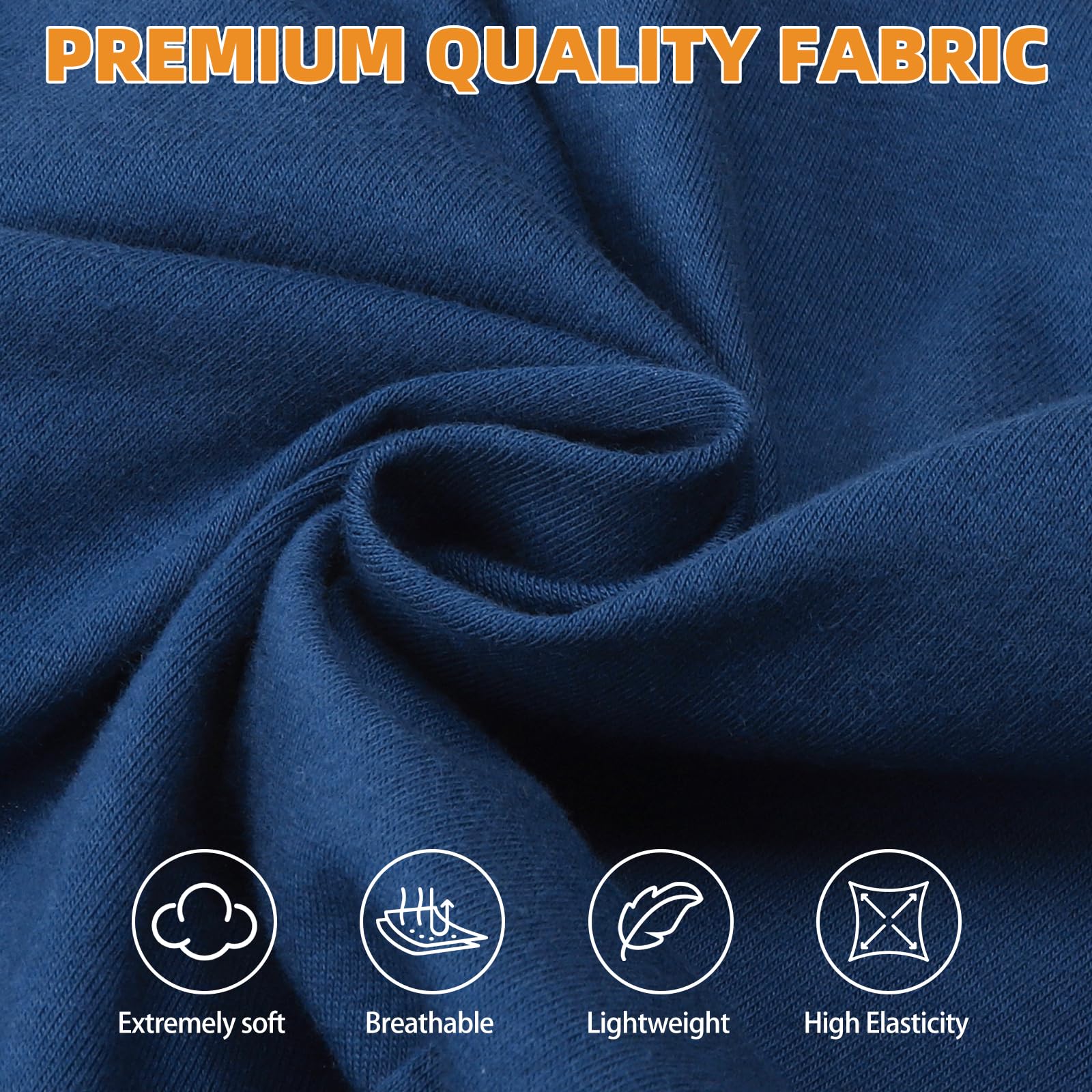 KOOLTAIL detalle de tejido suave en camiseta para perro grande azul gris