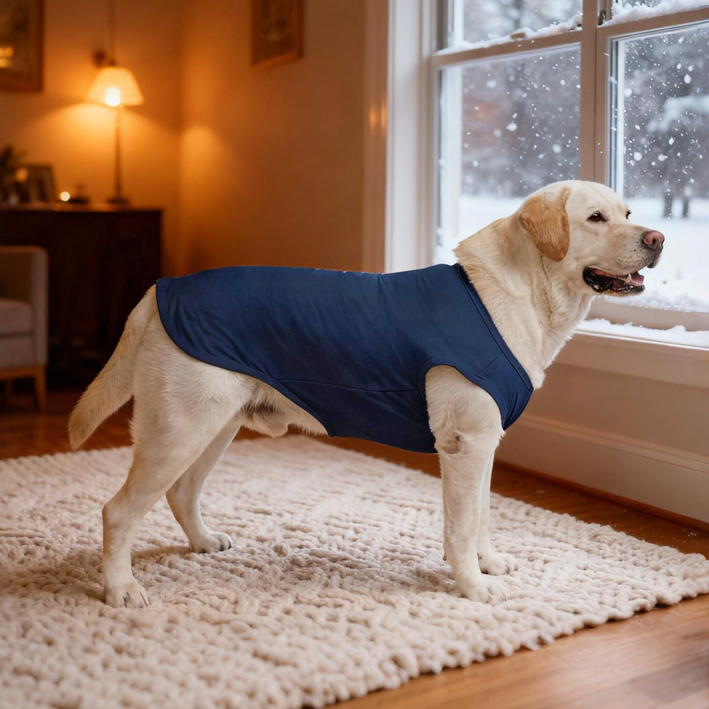 KOOLTAIL estilo versátil de camiseta para perro grande azul gris diario