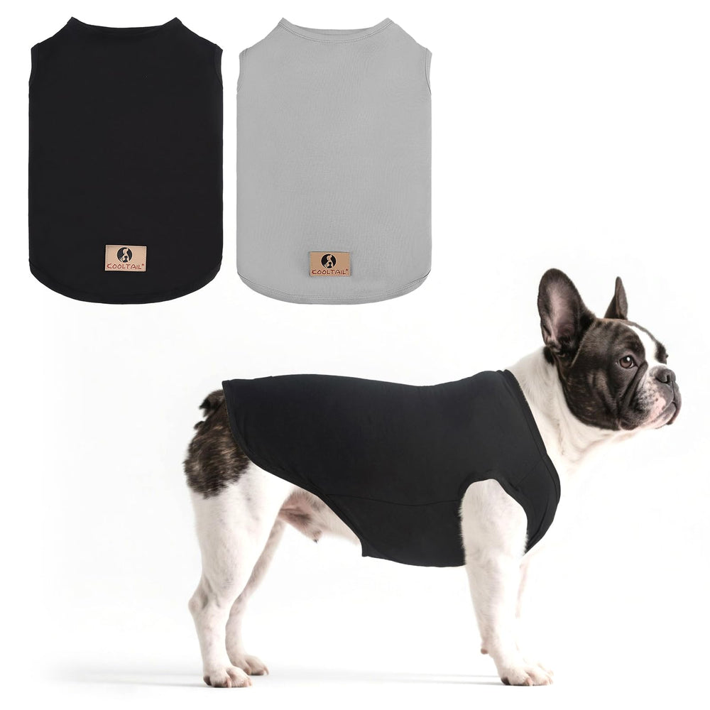 KOOLTAIL camiseta para perro macho de algodón, protección UV para salidas al sol