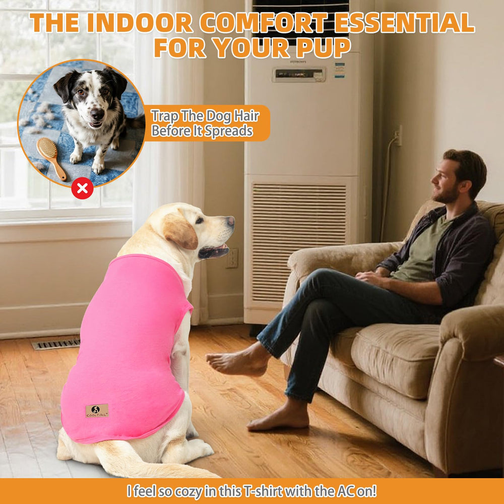 Algodón suave KOOLTAIL para perros grandes, ligero para climas cálidos