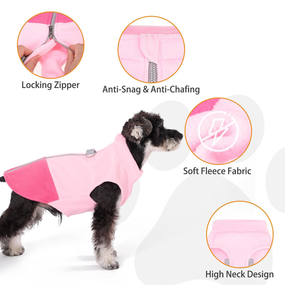 KOOLTAIL chaleco polar con diseño bloque de color para destacar