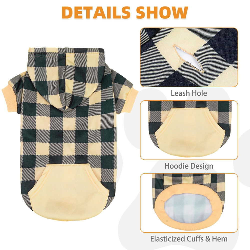KOOLTAIL hoodie con bolsillo pequeño para snacks durante caminatas
