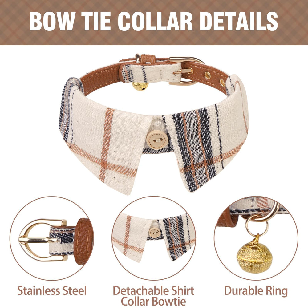 Kooltail collar camisa cuadros, look adorable para ocasiones formales y casuales.
