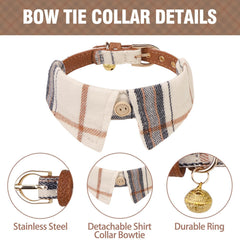 Kooltail collar camisa cuadros, look adorable para ocasiones formales y casuales.