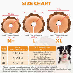 KOOLTAIL collar inflable para perro con cierre Velcro seguro.