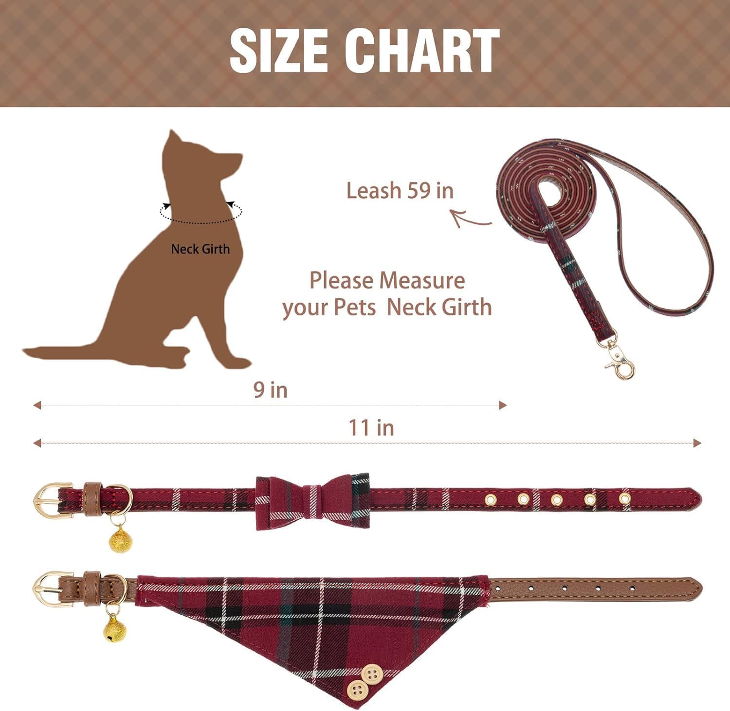 Collar KOOLTAIL con cascabel desmontable para mayor seguridad