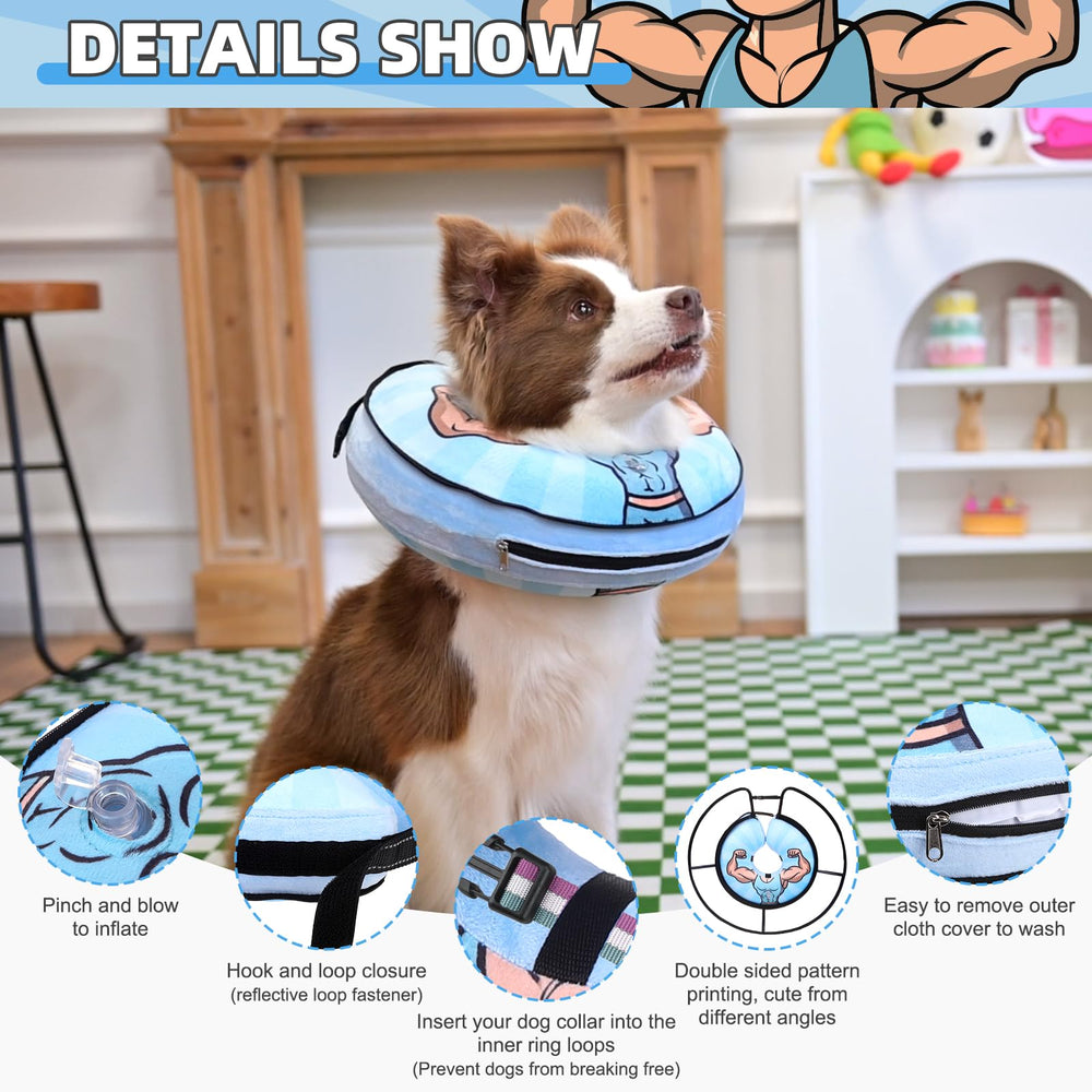 KOOLTAIL cono inflable con franjas reflectantes para visibilidad nocturna