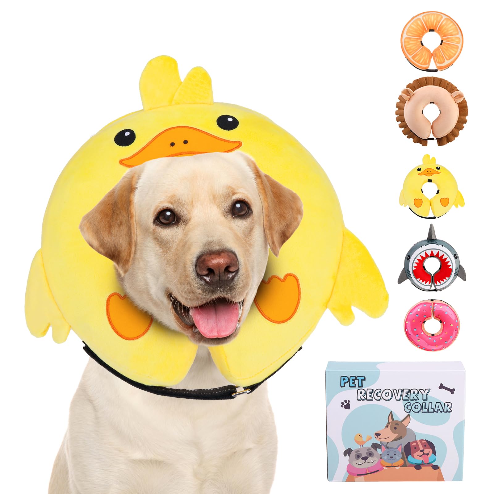 KOOLTAIL: cono inflable para perro con ajuste cómodo en talla L.